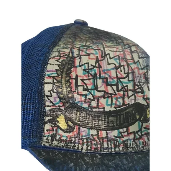 Graffiti Urban Street Art 1444 Rare Find Strap Back Movie Cap Hat Lid Trucker Re